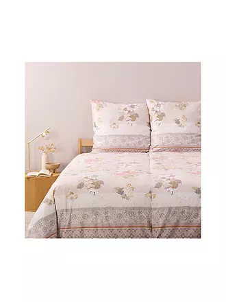 BASSETTI | Parure de lit en satin HANAMI 70x90cm/140x200cm Rose | rosa